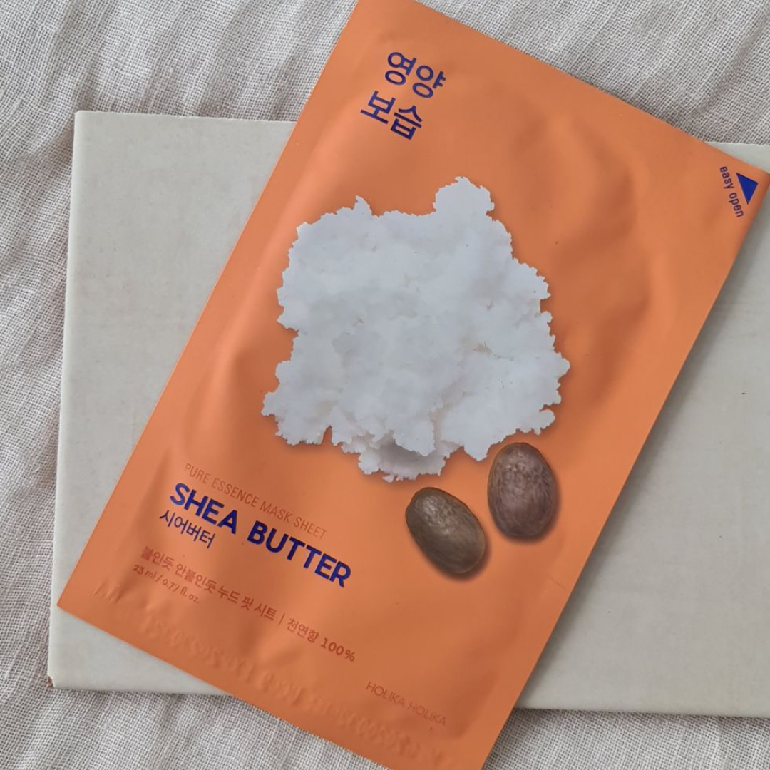MASCARILA FACIAL DE MANTECA KARITE HOLIKA COSME TICA COREANA - 2