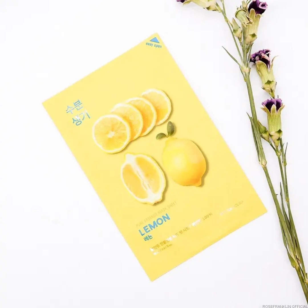 MASCARILA FACIAL DE LIMON HOLIKA COSME TICA COREANA - 2