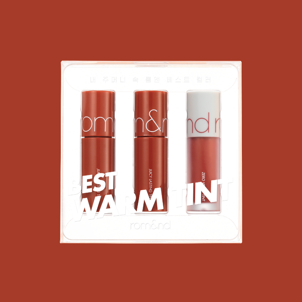 LABIAL ROM&ND BEST TINT EDITION 01 WARMTONE PICK - 2