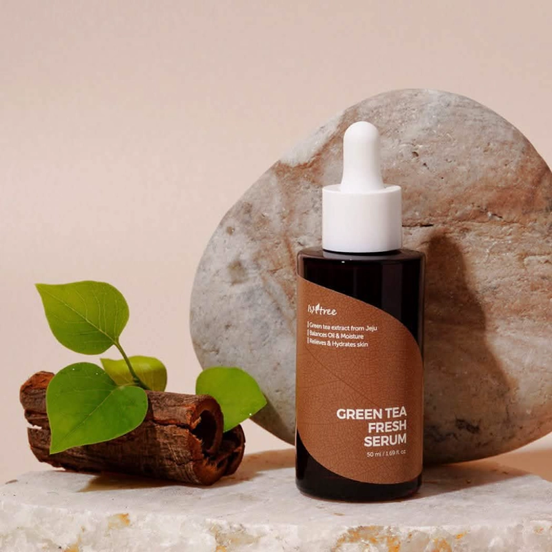 SERUM ROSTRO ISNTREE GREEN TEA FRESH - 2