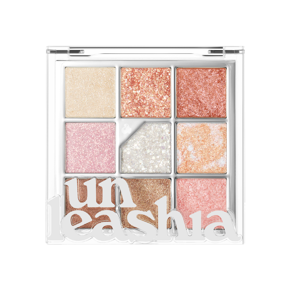 PALETA DE SOMBRAS GLITTER NO. 1 ALL OF GLITTER UNLEASHIA - 1