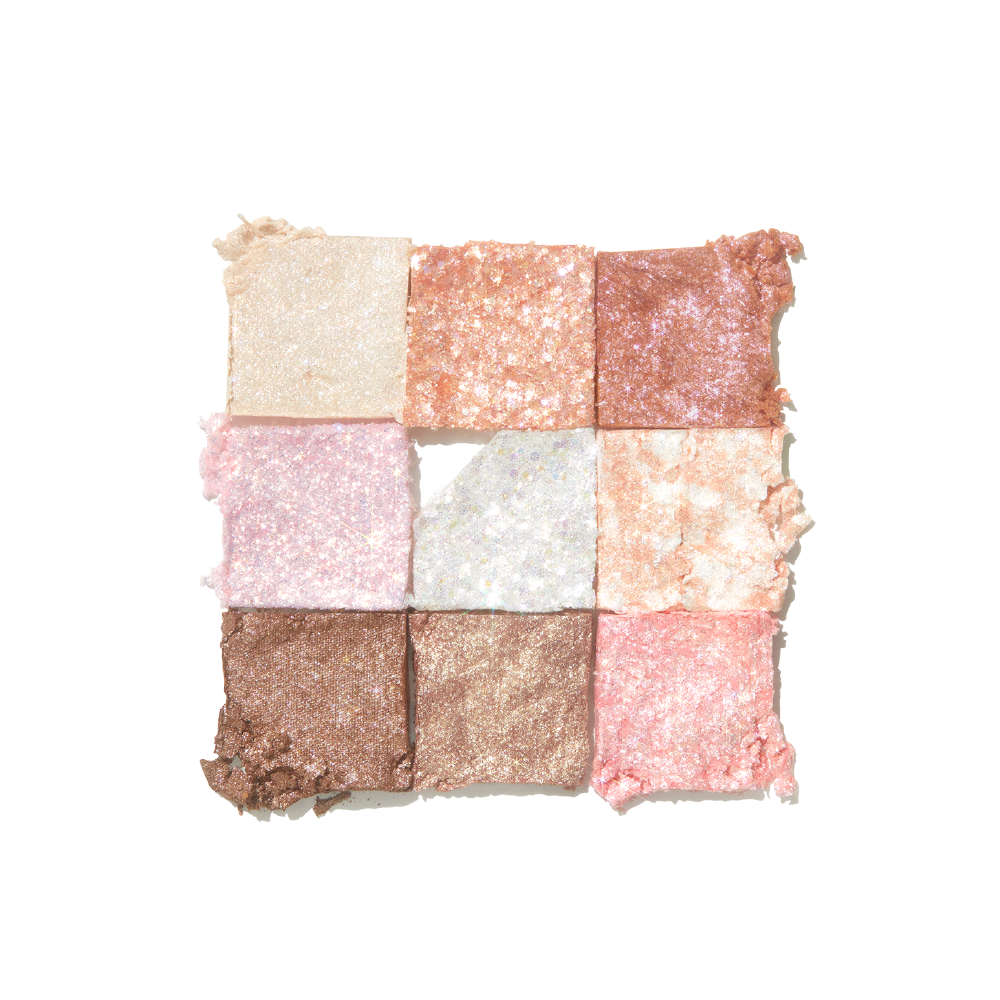 PALETA DE SOMBRAS GLITTER NO. 1 ALL OF GLITTER UNLEASHIA - 3