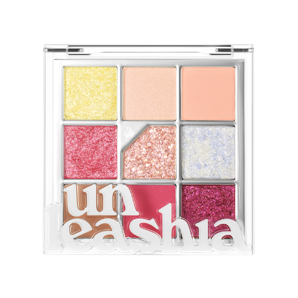 SOMBRA OJOS UNLEASHIA GLITTERPEDIA EYE PALETTE N°7 ALL OF PEACH ADE - 1