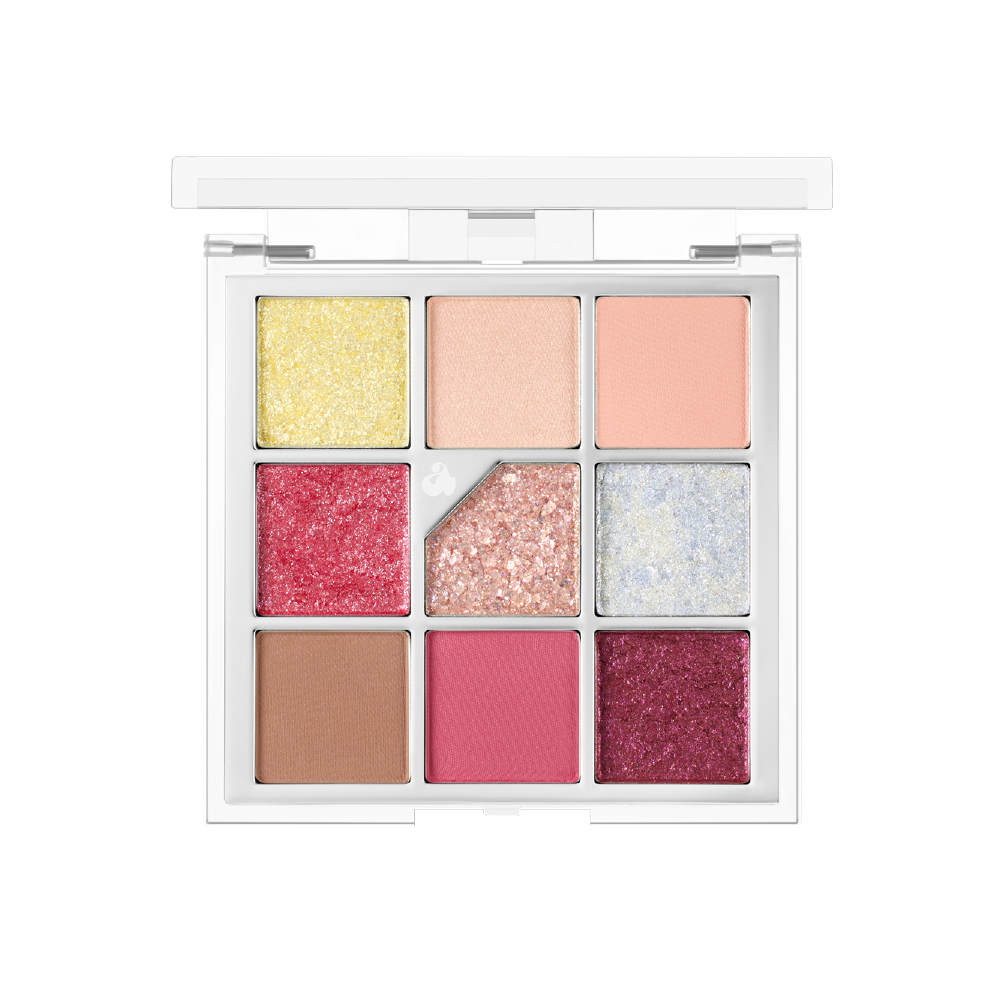 SOMBRA OJOS UNLEASHIA GLITTERPEDIA EYE PALETTE N°7 ALL OF PEACH ADE - 2