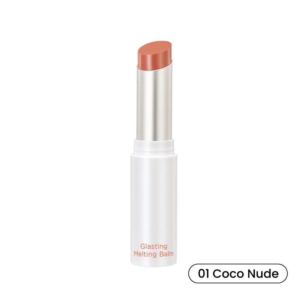 LABIAL ROM&ND GLASTING MELTING BALM 01 COCO NUDE - 2