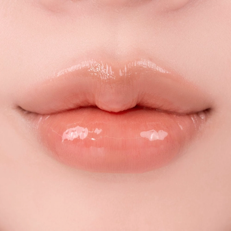 LABIAL ROM&ND GLASTING MELTING BALM 01 COCO NUDE - 3