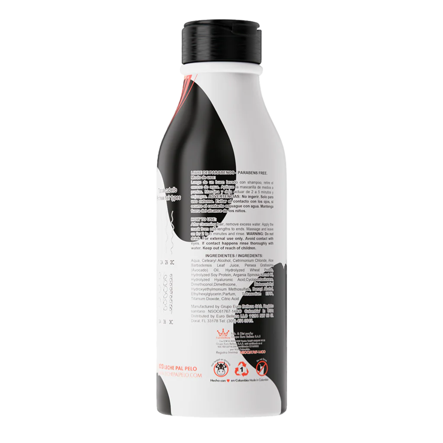 ACEITE CABELLO LECHE PAL PELO 440 ML RECONSTRUCTOR INSTANTÁNEO - 3