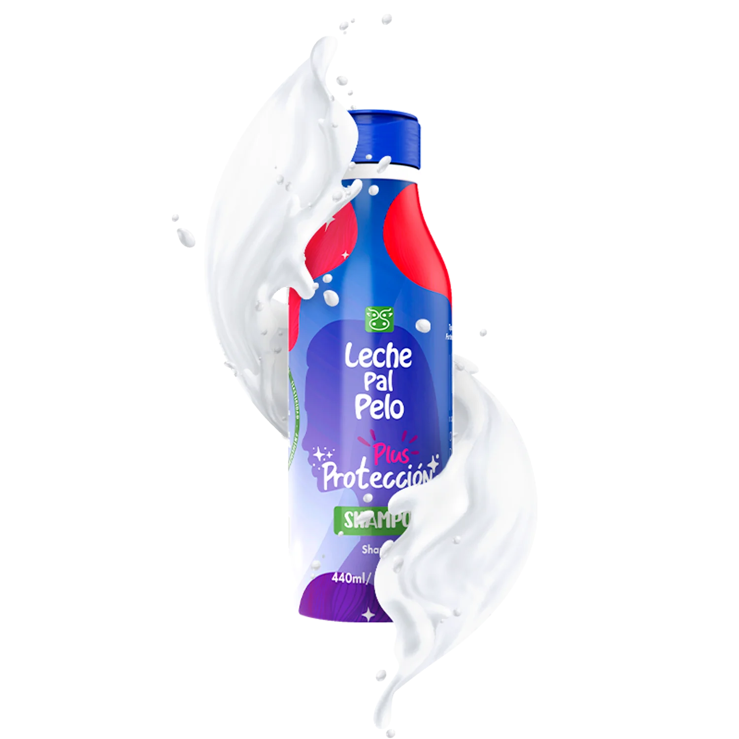 SHAMPOO CABELLO LECHE PAL PELO 440 ML PROTECCIÓN PLUS - 1