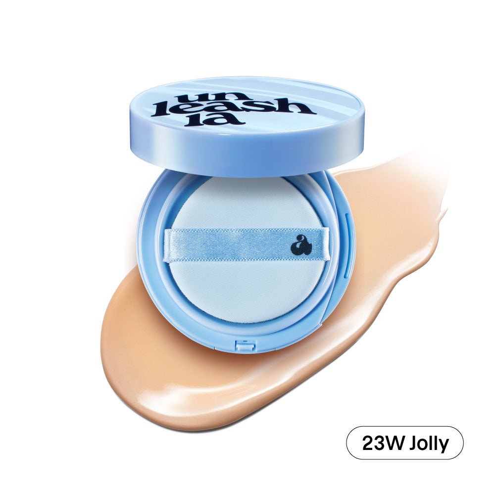 BASE MAQUILLAJE UNLEASHIA BABE SKIN BABY BLUE CUSHION 23W JOLLY - 3