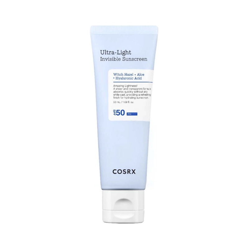 BLOQUEADOR ROSTRO COSRX ULTRA LIGHT INVISIBLE SUNSCREEN - 1