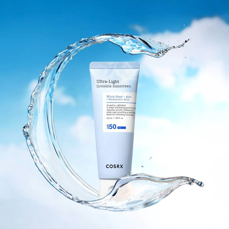 BLOQUEADOR ROSTRO COSRX ULTRA LIGHT INVISIBLE SUNSCREEN - 4
