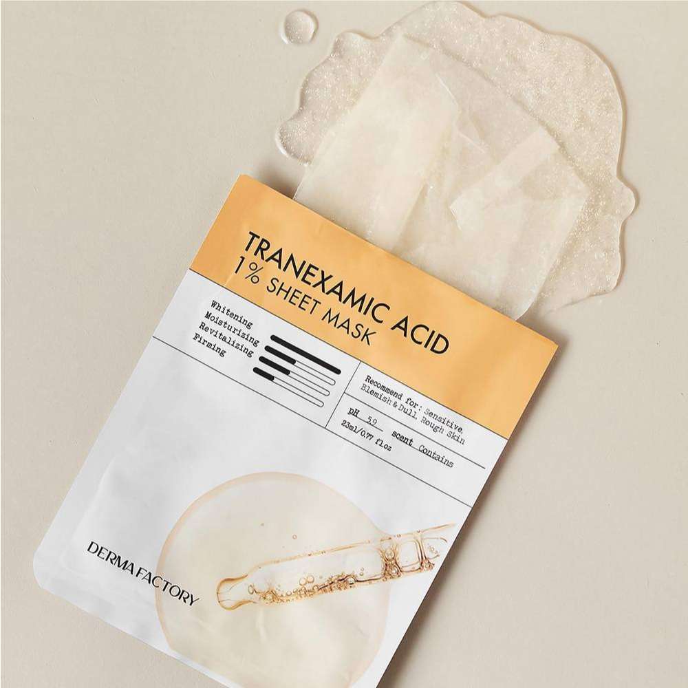 MASCARILLA FACIAL ILUMINADORA ACIDO TRANEXAMICO NIACINAMIDA - 2