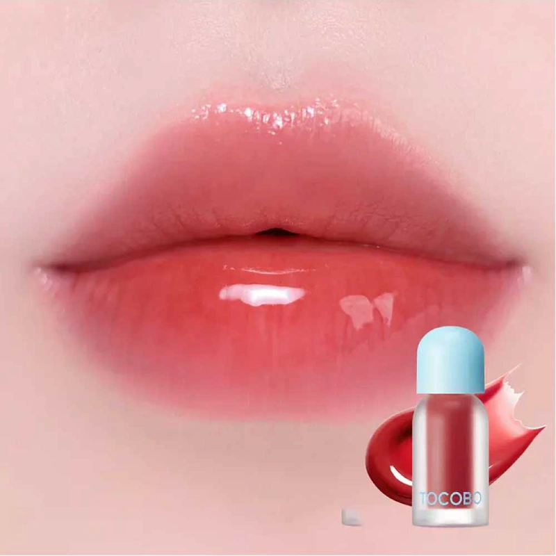 ACEITE LABIAL TOCOBO TONO CORAL ROSADO 05 ROSY GIRL - 2
