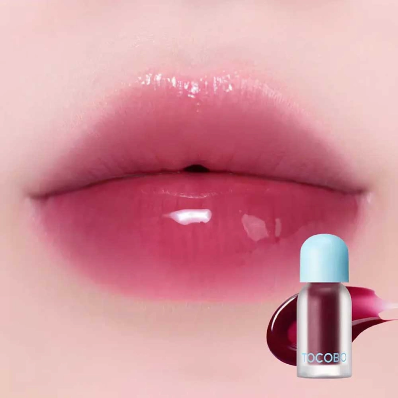 ACEITE LABIAL TOCOBO TONO MALVA CIRUELA 07 PLUM JAM - 2