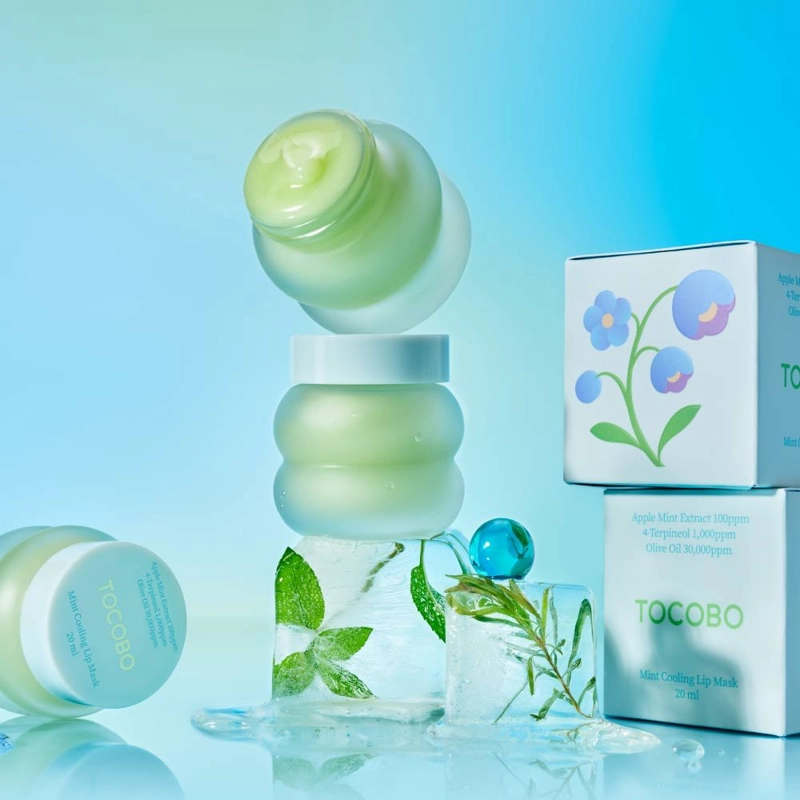 MINT COOLING LIP MASK - 5