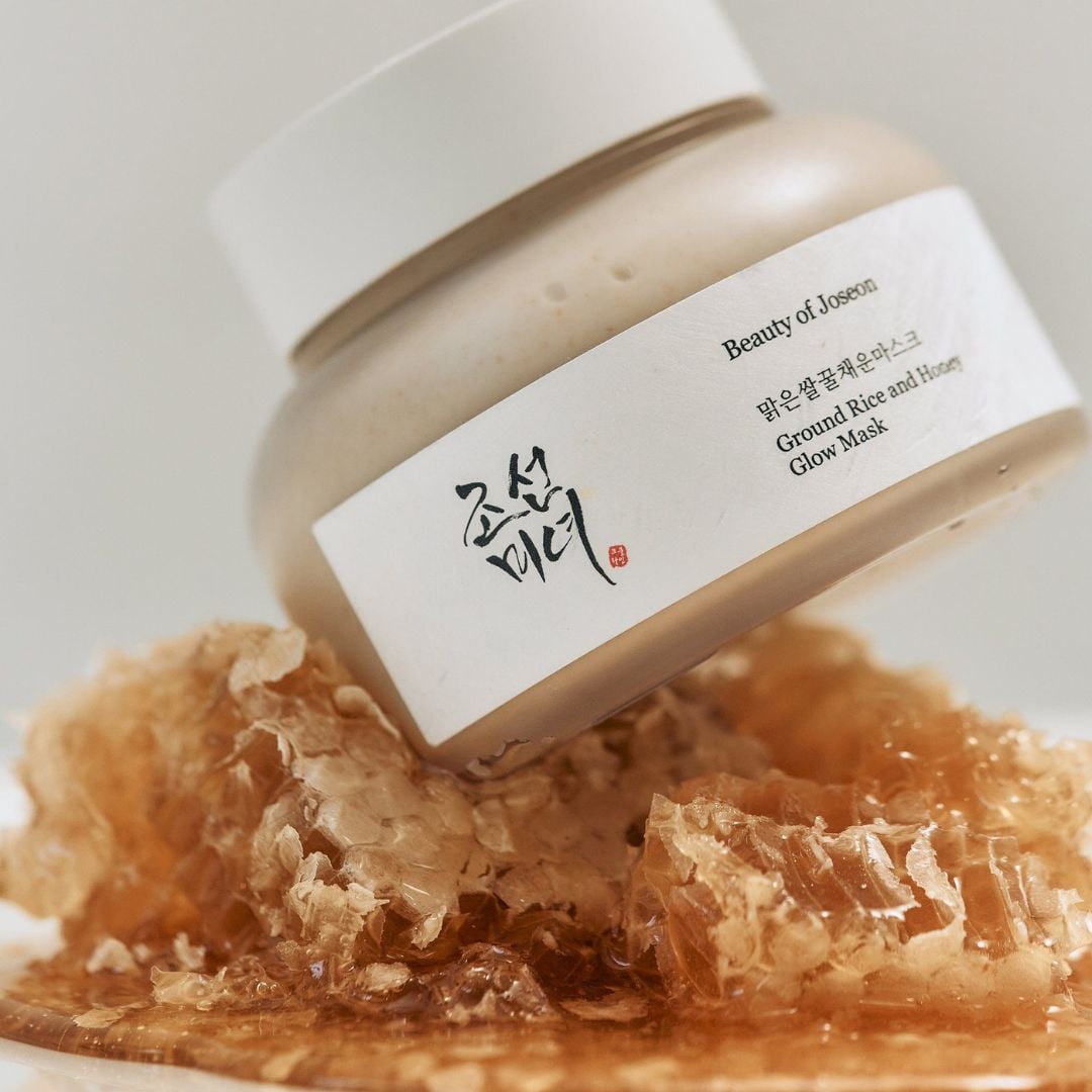 GROUND RICE AND HONEY GLOW MASK 150ML - 3