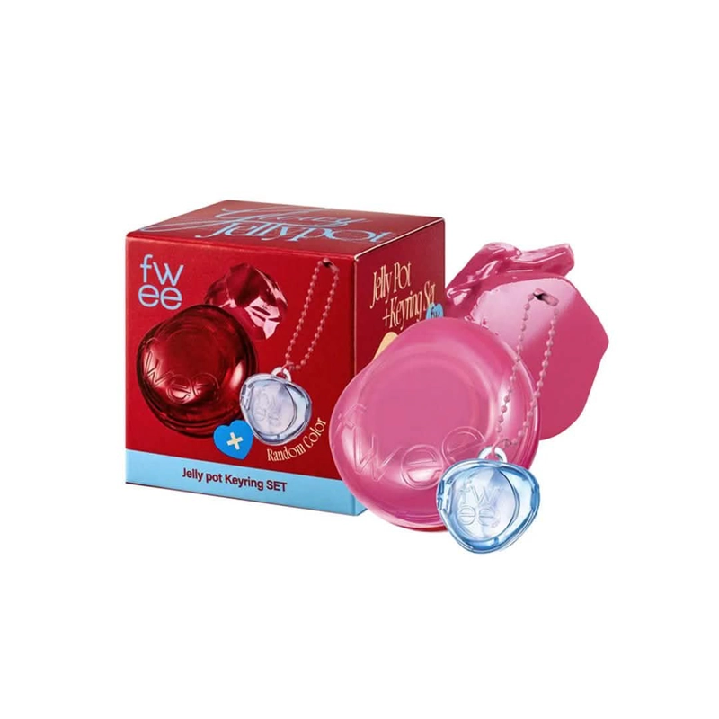 KEYRING LIP & CHEEK GLOWY JELLY POT JP02 LOLLY - 1