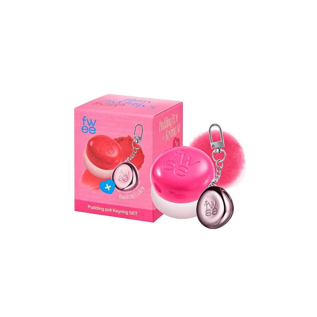 KEYRING LIP&CHEEK BLURRY PUDDING POT PK04 CRUSH - 1