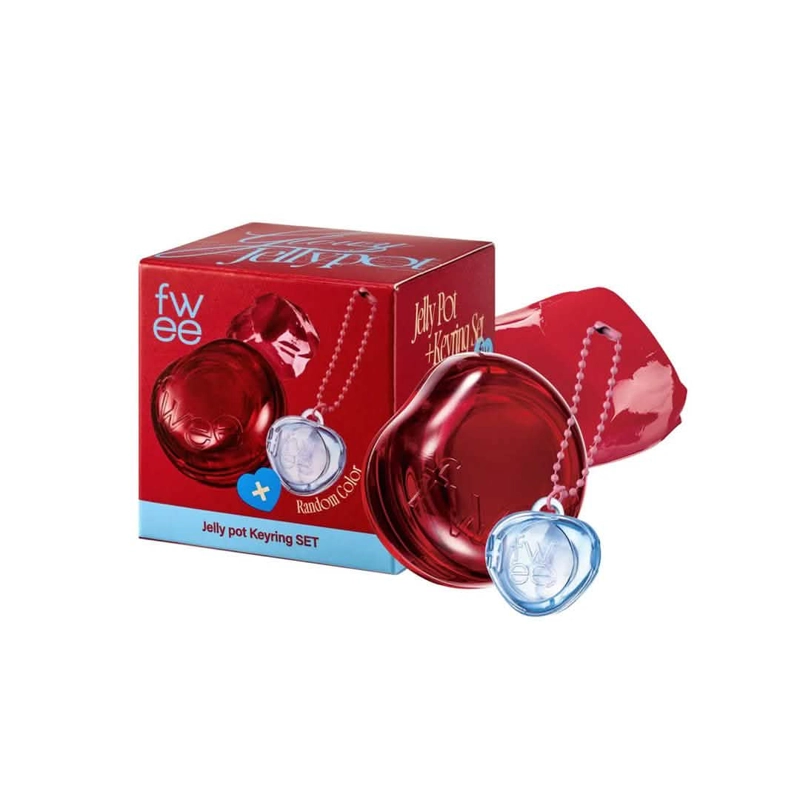 KEYRING LIP & CHEEK GLOWY JELLY POT JR01 SQUEEZED - 1