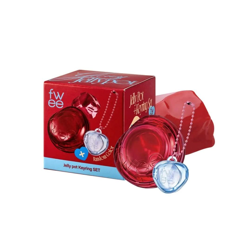 KEYRING LIP & CHEEK GLOWY JELLY POT JC01 HONEY PEACH - 1