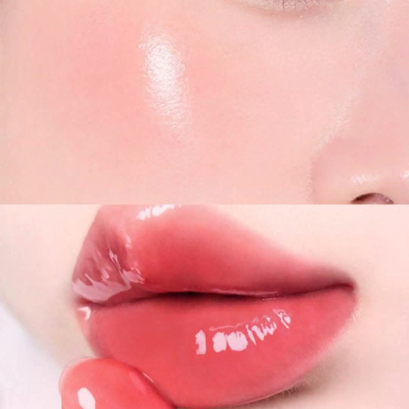 KEYRING LIP & CHEEK GLOWY JELLY POT JC01 HONEY PEACH - 2