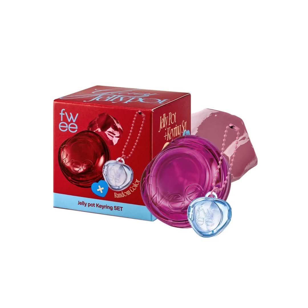 KEYRING LIP & CHEEK GLOWY JELLY POT JM03 CREAM TEA - 1