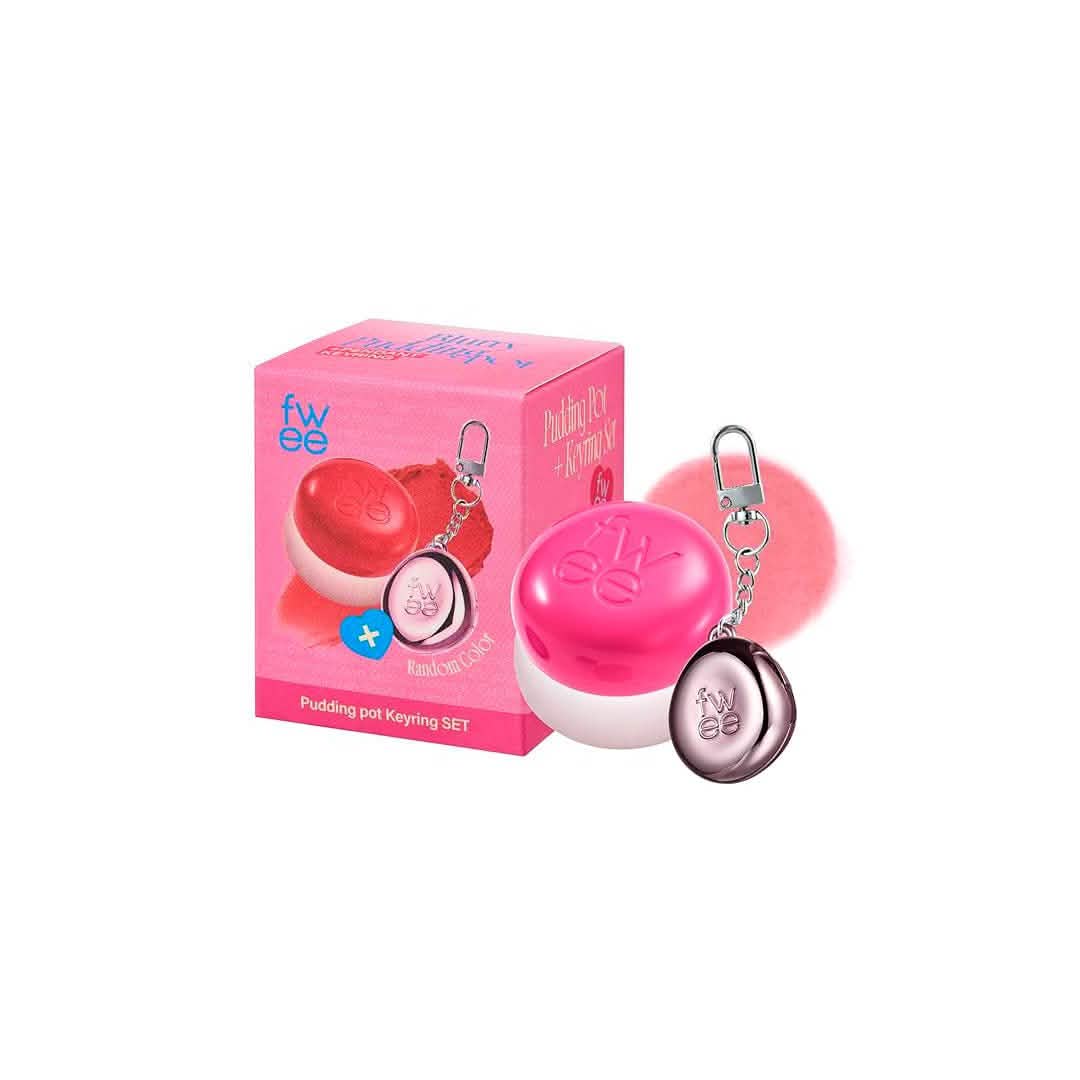 KEYRING LIP&CHEEK BLURRY PUDDING POT PK01 BABY - 1