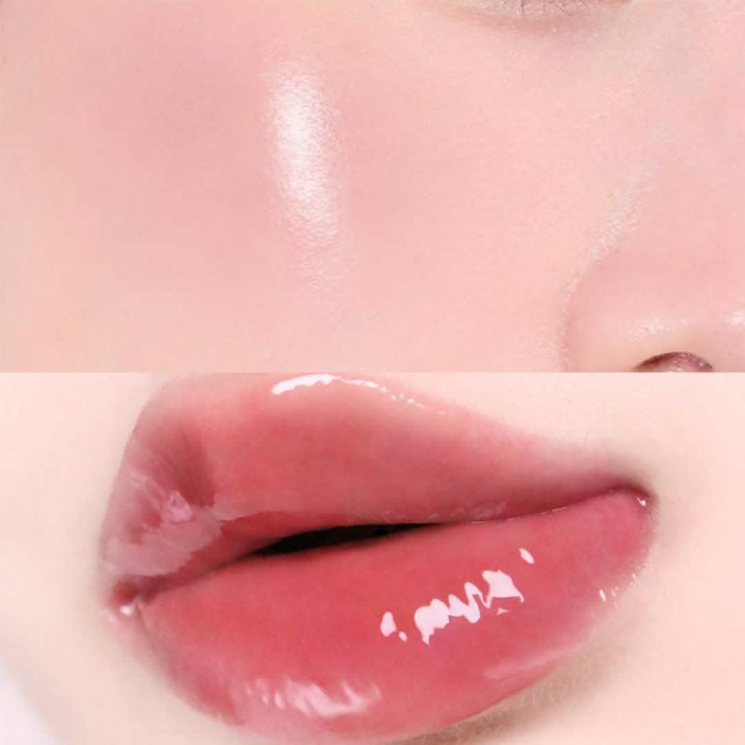 KEYRING LIP & CHEEK GLOWY JELLY POT JS01 ROSY GLAZE - 2
