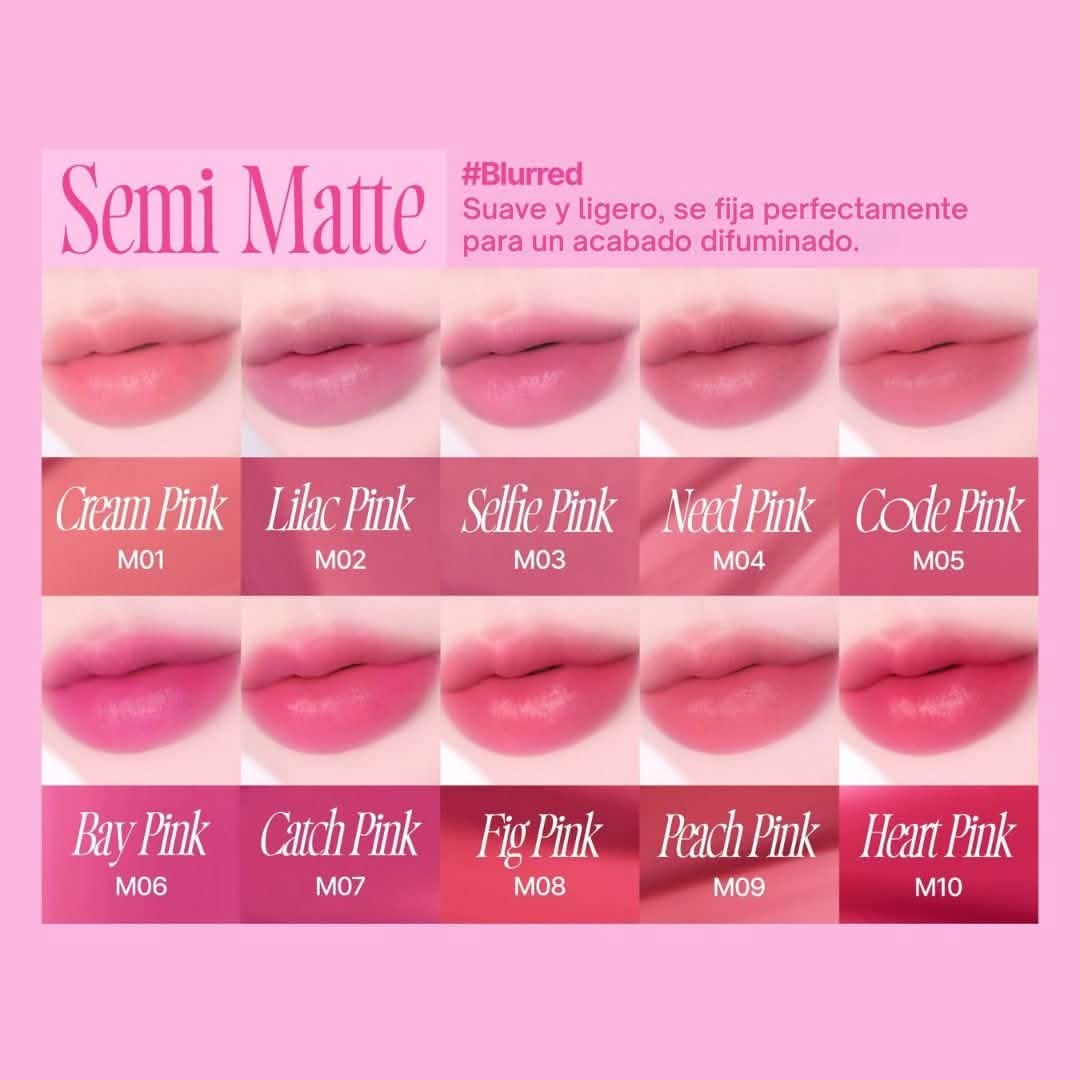 PINK OBSESSION STAY-FIT LIP TINT M06 BAY PINK (SEMI MATTE) - 3