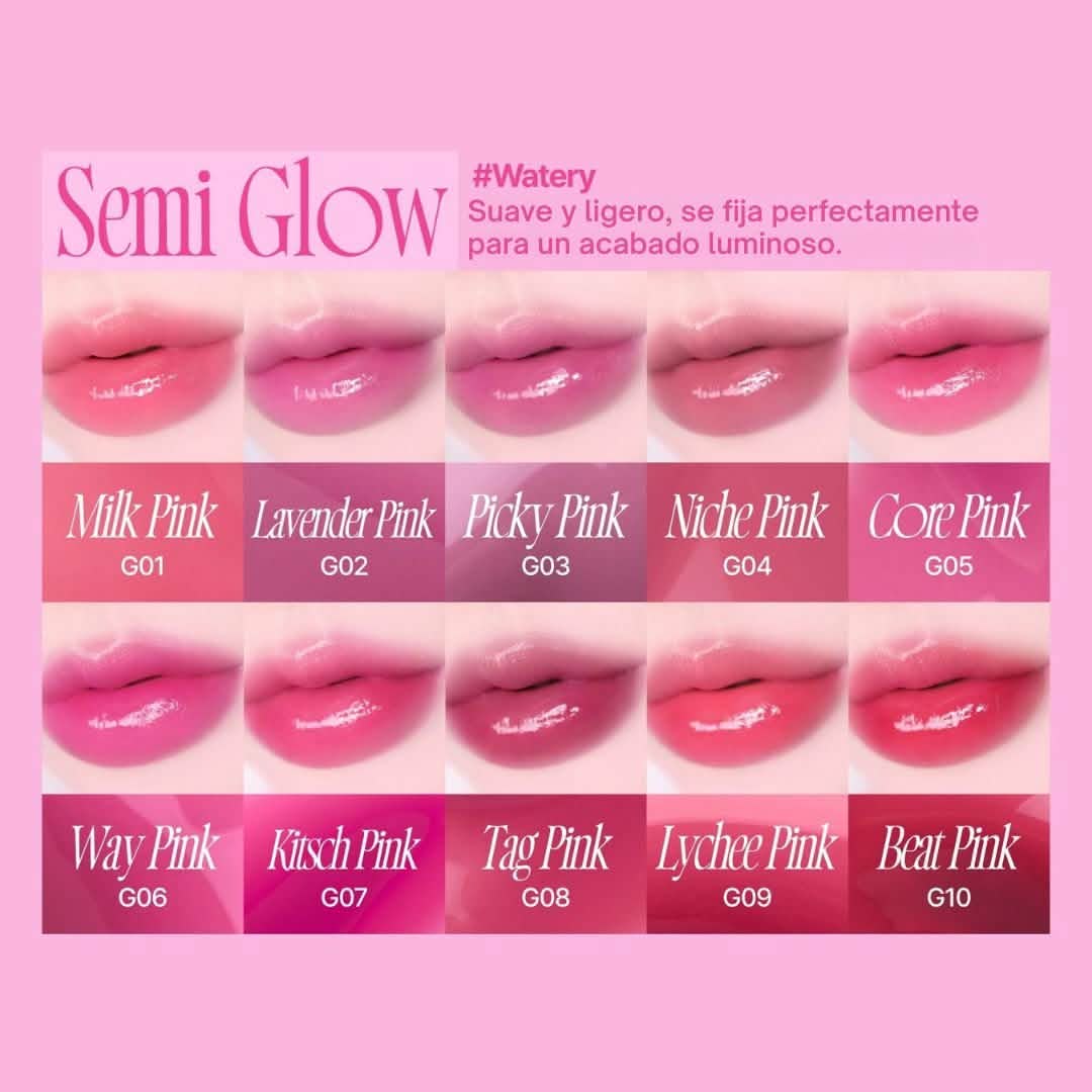 PINK OBSESSION STAY-FIT LIP TINT G01 MILK PINK (SEMI GLOW) - 3
