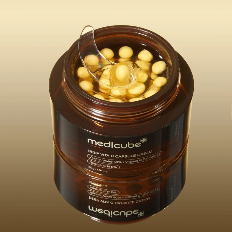 CREMA EN CÁPSULAS DE VITAMINA C PROFUNDA MEDICUBE - 3