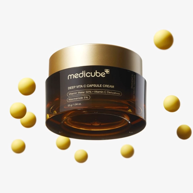 CREMA EN CÁPSULAS DE VITAMINA C PROFUNDA MEDICUBE - 8