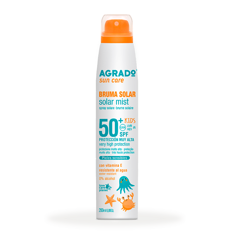 BRUMA AGRADO SECA SOLAR SPF50+KIDS PIELES SENSIBLES - 1