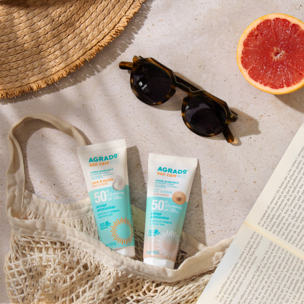 CREMA PROTECTORA FACIAL SPF50+ AGRADO - 2