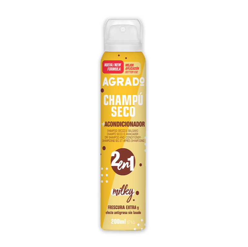 CHAMPU AGRADO SECO SPRAY MILKY - 1