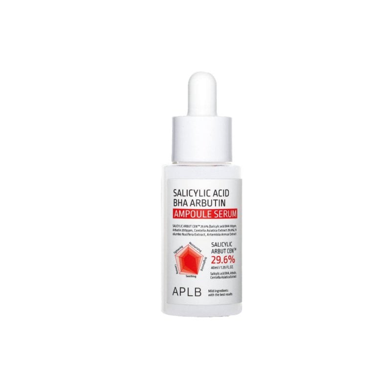SERUM FACIAL EN AMPOLLA DE ACIDO SALICILICO BHA ARBUTINA APLB - 1