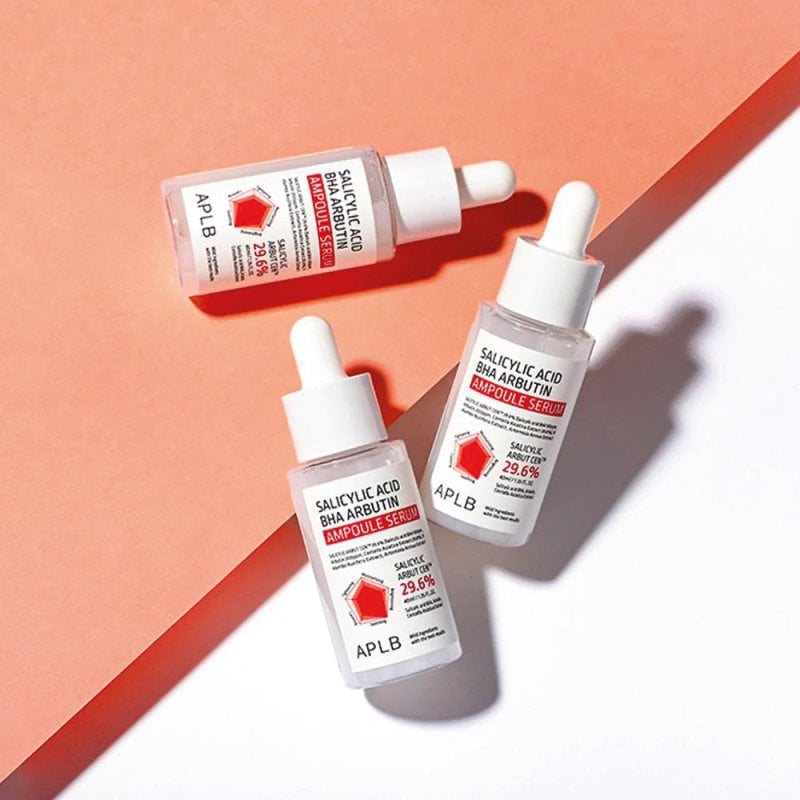 SERUM FACIAL EN AMPOLLA DE ACIDO SALICILICO BHA ARBUTINA APLB - 2