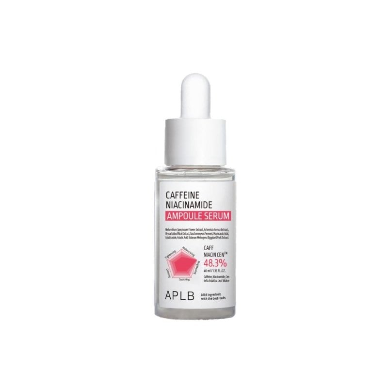 SERUM FACIAL EN AMPOLLA CON CAFEINA Y NIACINAMIDA APLB - 1