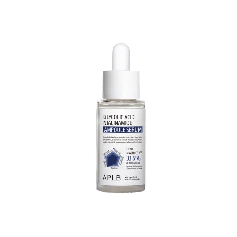 SERUM FACIAL EN AMPOLLA DE NIACINAMIDA CON ACIDO GLICOLICO APLB - 1
