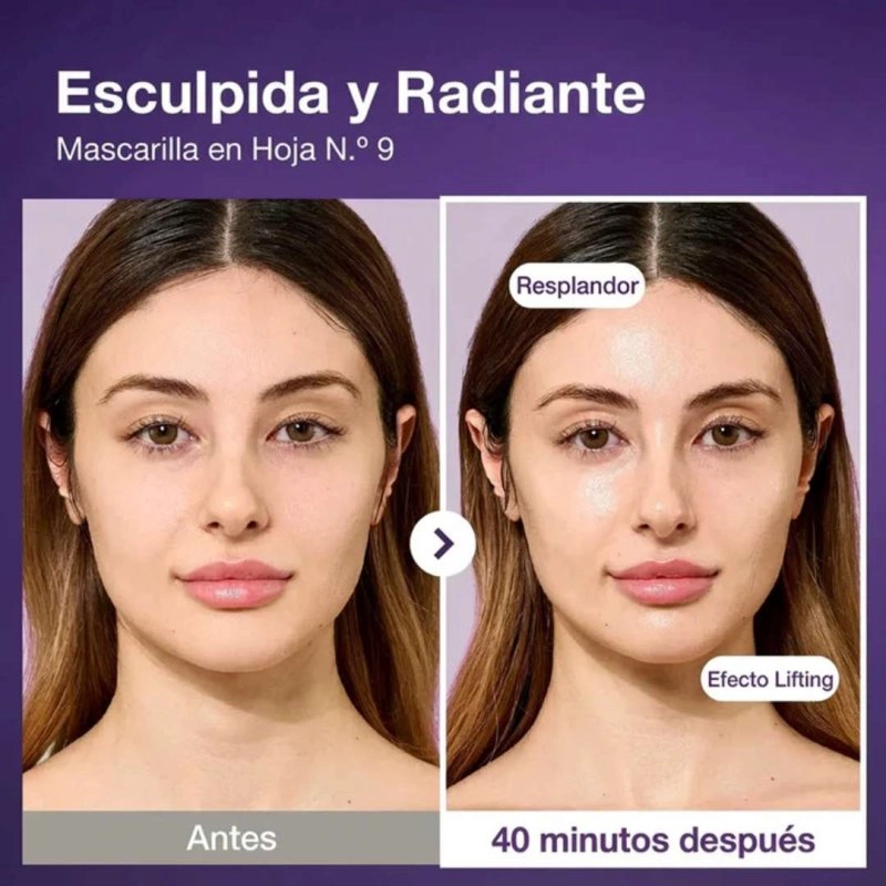 MASCARILLA FACIAL BIO-TENSORA NO. 9 - EFECTO LIFTING COMPLETO - 6