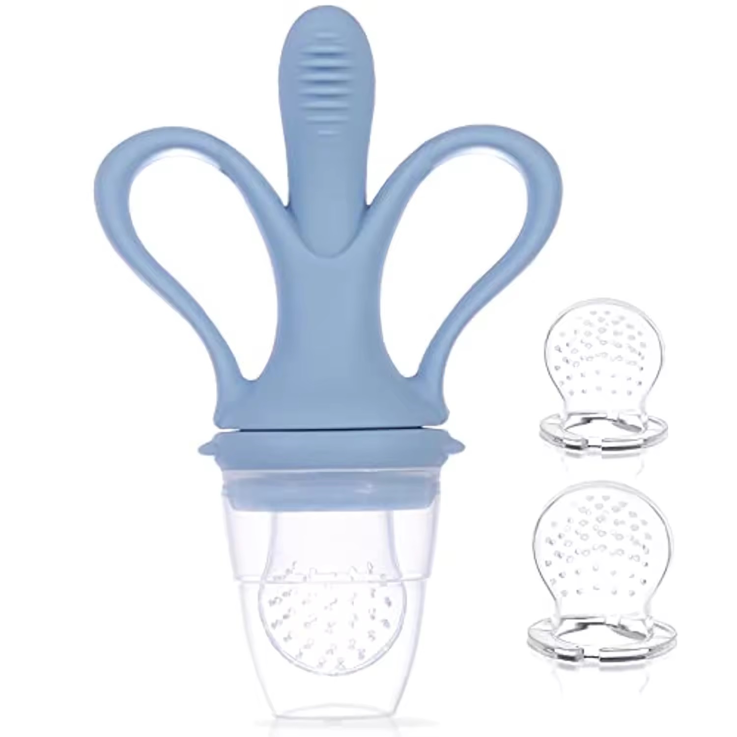 CHUPETE FRUTA CELESTE 2 EN 1 PREMIUM - 2