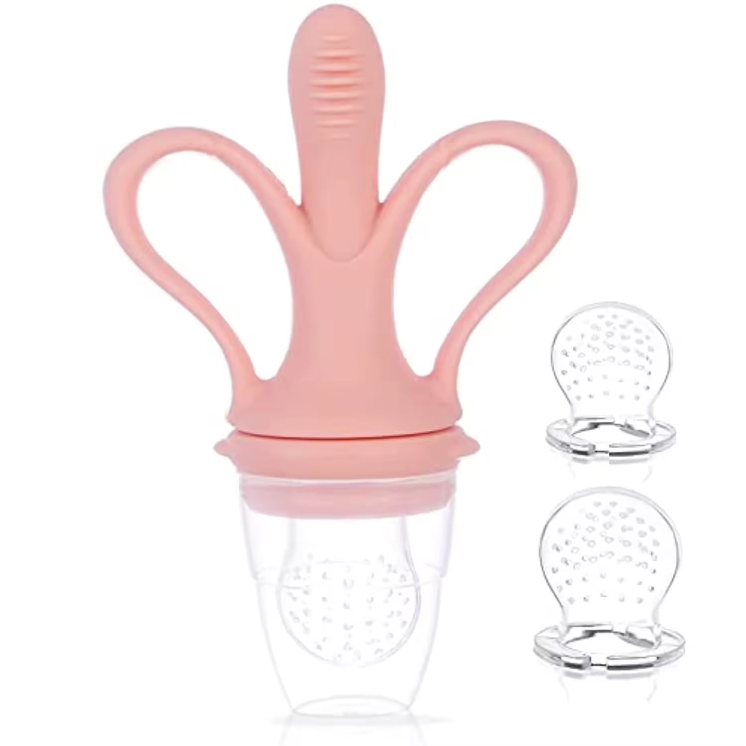 CHUPETE FRUTA ROSADO 2 EN 1 PREMIUM REGALO - 1