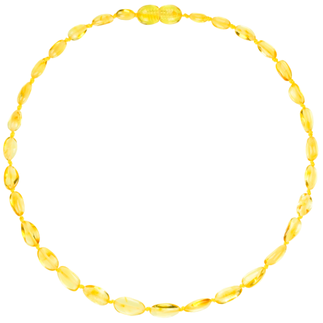 COLLAR AMBAR BALTICO BEANS MIEL INFANTIL - 1