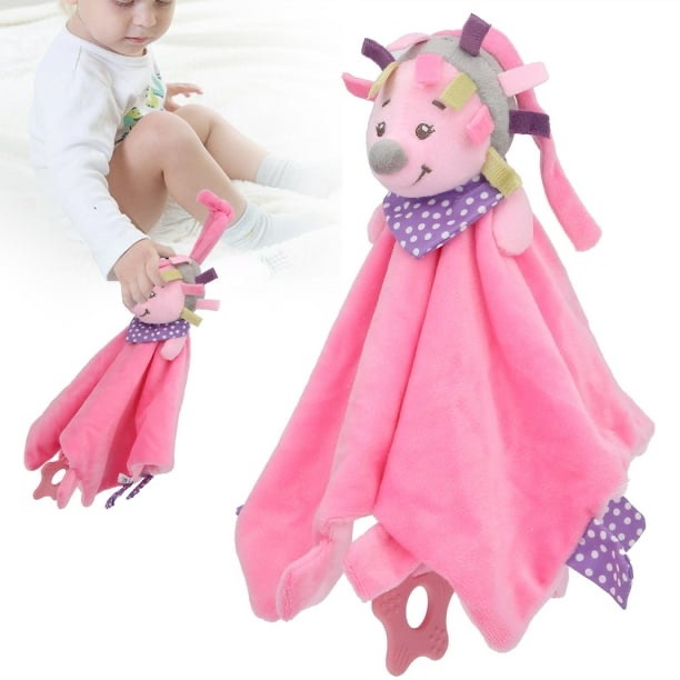 MANTA DE PELUCHE PARA BEBE ROSADO PERRO - NATHOEMY - 4