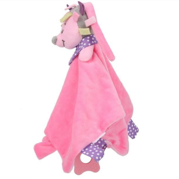 MANTA DE PELUCHE PARA BEBE ROSADO PERRO - NATHOEMY - 7