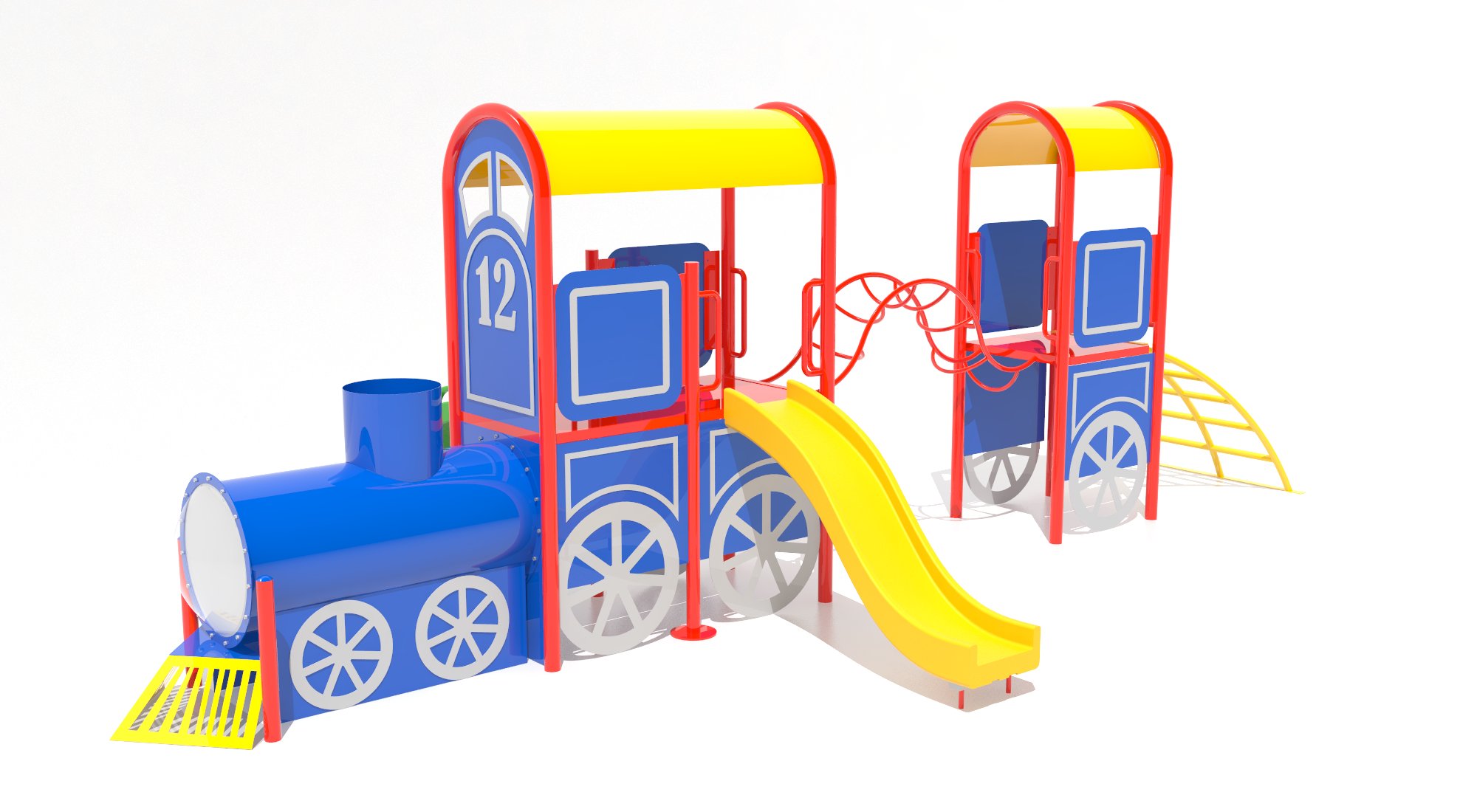 JUEGO MODULAR TEMATICO TIPO TREN - 1