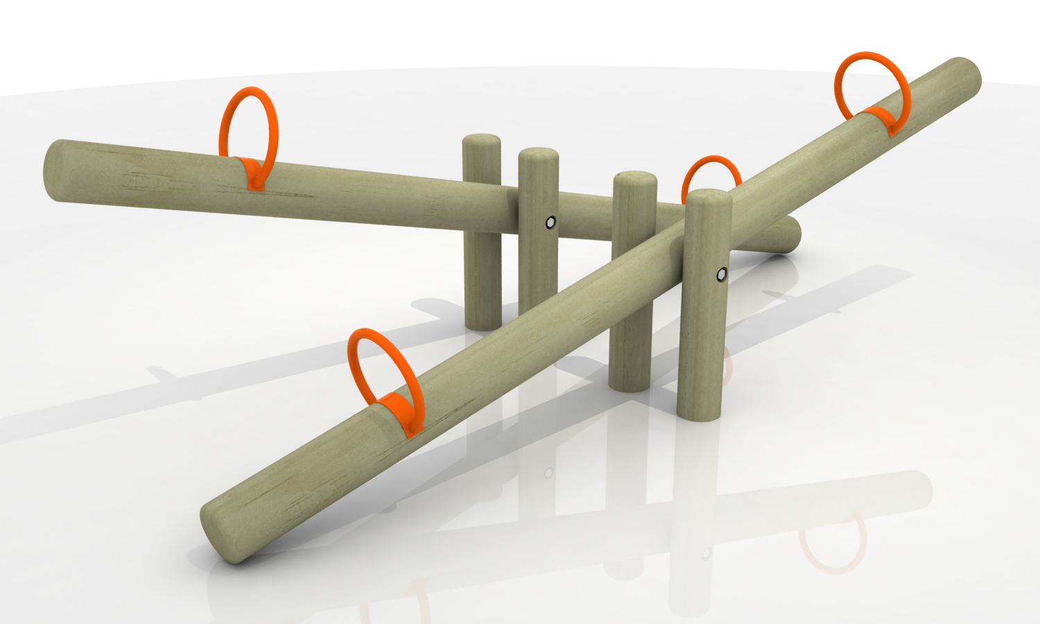 BALANCIN MADERA DOBLE - 1