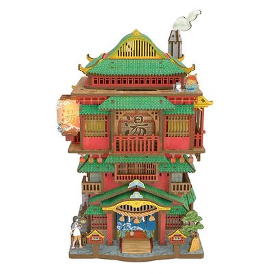 ORGANIZADOR DE ESCRITORIO 'ONSEN GHIBLI' - MAQUETA INTERACTIVA (TONECHEER) - 1