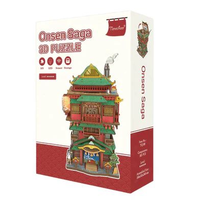 ORGANIZADOR DE ESCRITORIO 'ONSEN GHIBLI' - MAQUETA INTERACTIVA (TONECHEER) - 5