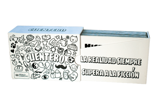 CUENTERO - JUEGO DE CARTAS PARA CONTAR HISTORIAS Y DESCUBRIR AL MENTIROSO - 3